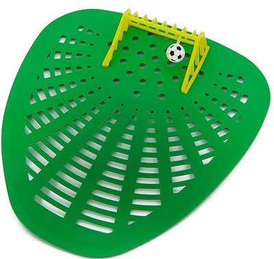 Urinalscreen with soccer goal
